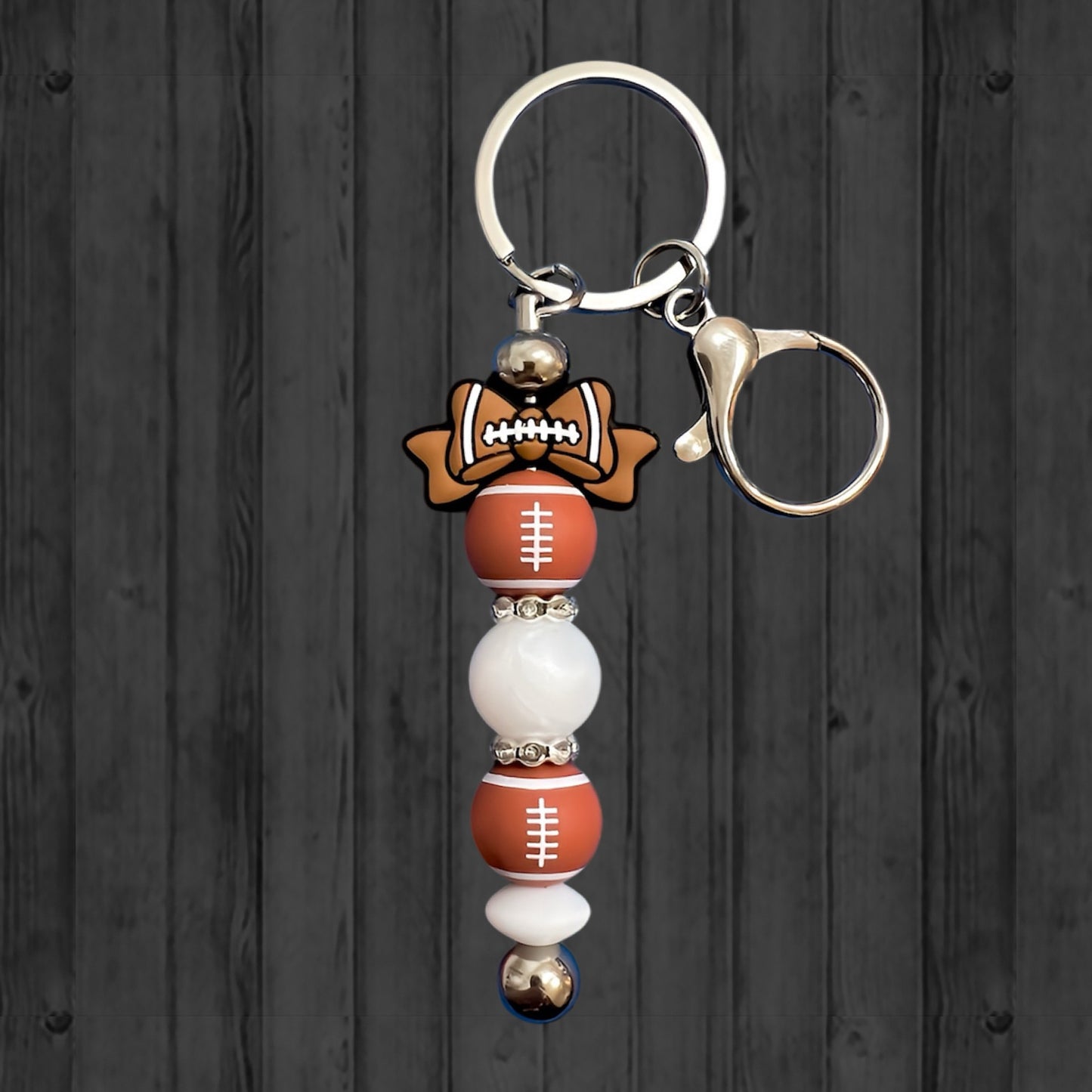 FOOTBALL bar keychain