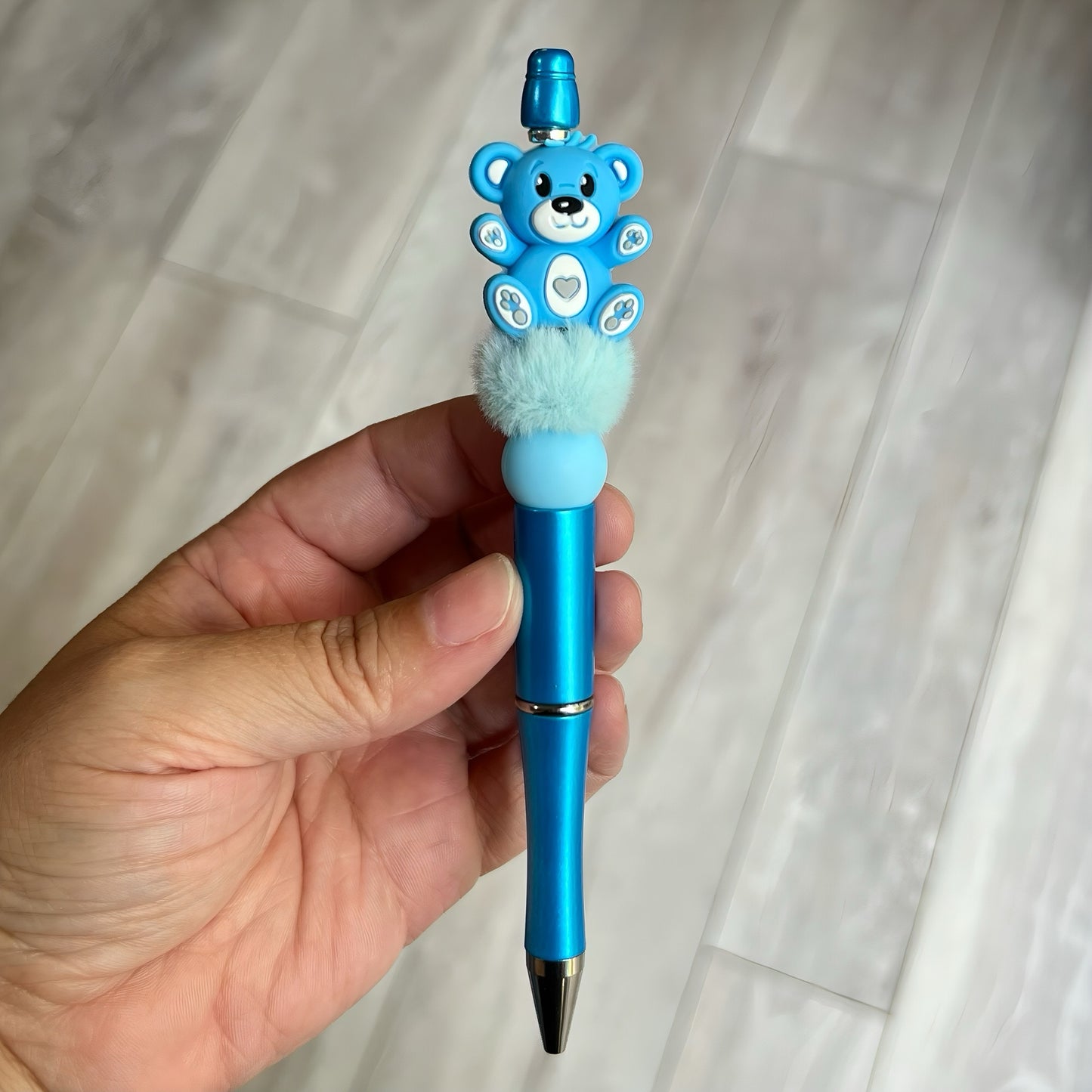 Blue bear ~ refillable ballpoint pen