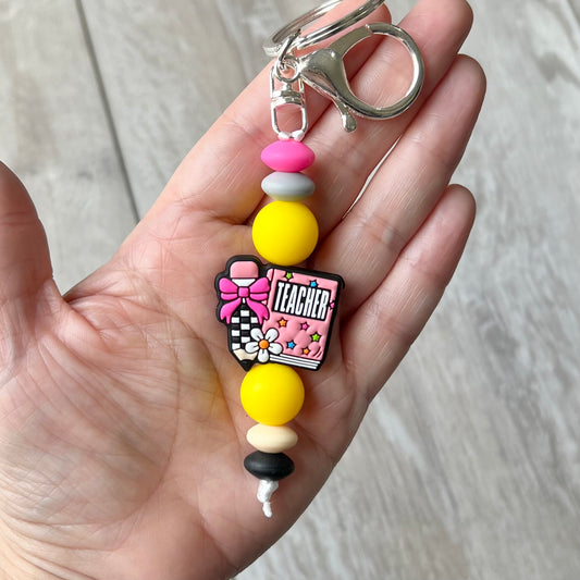 “Pencil” teacher keychain