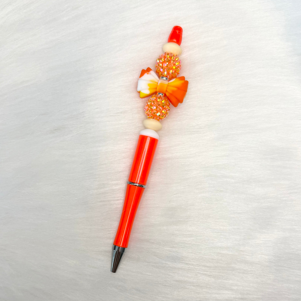 CANDY CORN ORANGE REFILLABLE BALLPOINT PEN