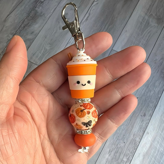 Pumpkin Spice Drink ~ keychain