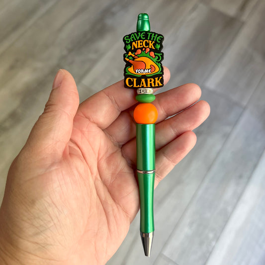 Save the neck for me Clark ~ refillable ballpoint pen