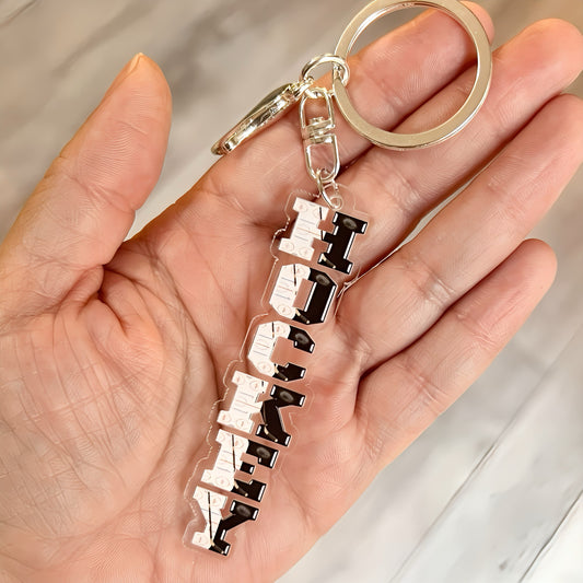 HOCKEY acrylic keychain